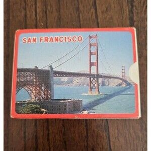 Vintage San Francisco California Playing Cards Full Deck Poker Taiwan